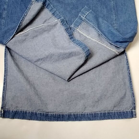 VTG MATCH MADE IN U.S.A WOMEN DENIM DRESS SIZE M - Picture 14 of 16